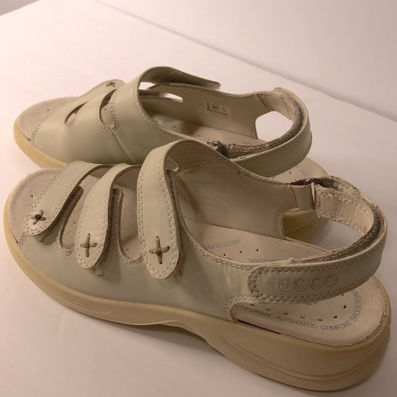 Ecco BRAND NEW Lightweight Adjustable Velcro Straps Sandals Size 38 - Picture 8 of 13